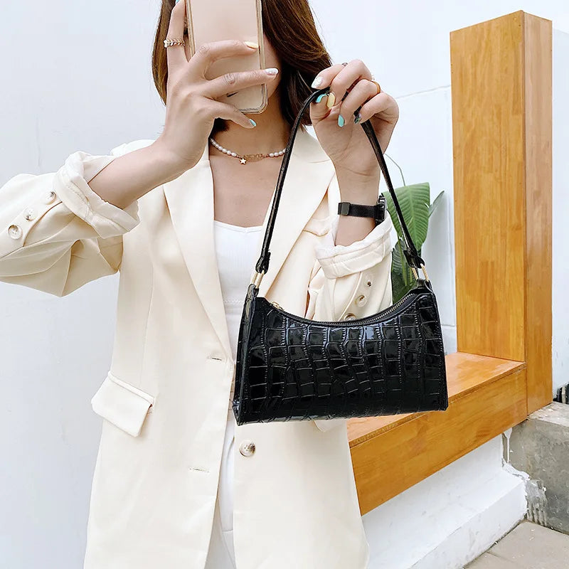 Bolsa Patrón de Cocodrilo