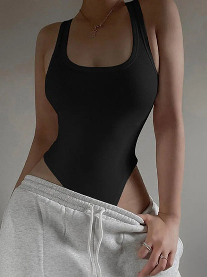 Body de punto sin mangas