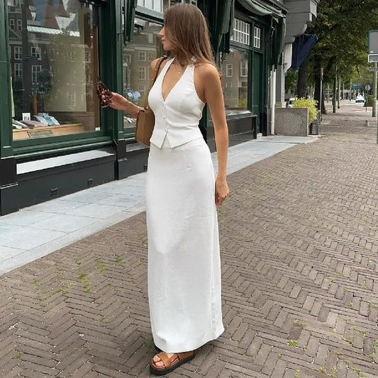 Conjunto Falda Larga