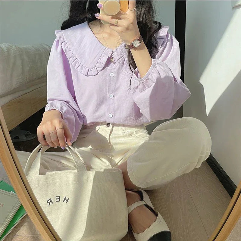 Camisa con cuello