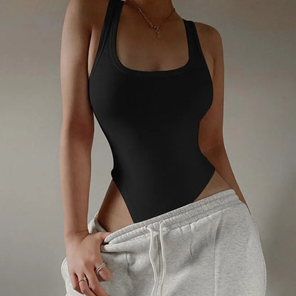 Body de punto sin mangas