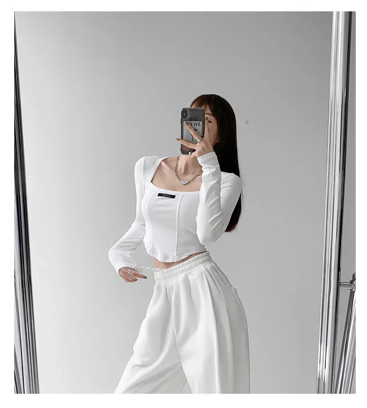 Blusa estilo americano 
Manga larga