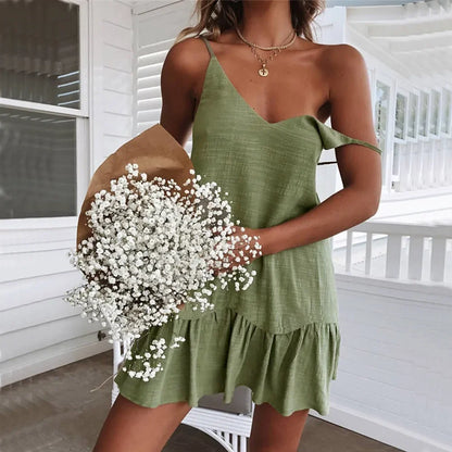 Vestido Corto Tirantes