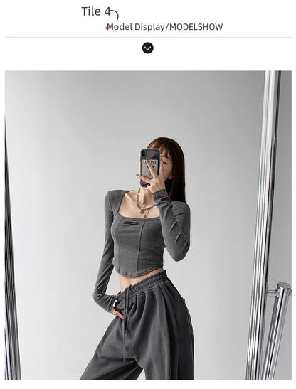 Blusa estilo americano 
Manga larga