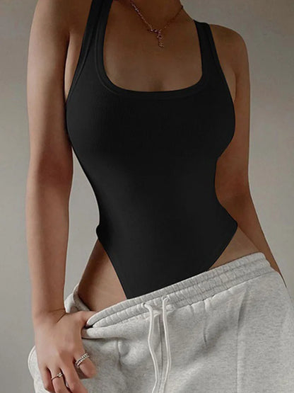 Body de punto sin mangas