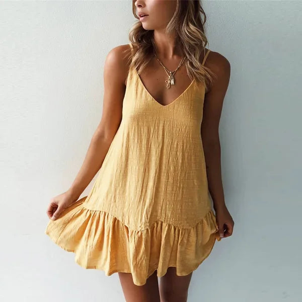 Vestido Corto Tirantes