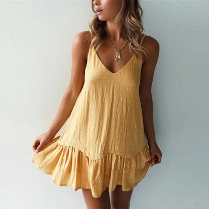 Vestido Corto Tirantes