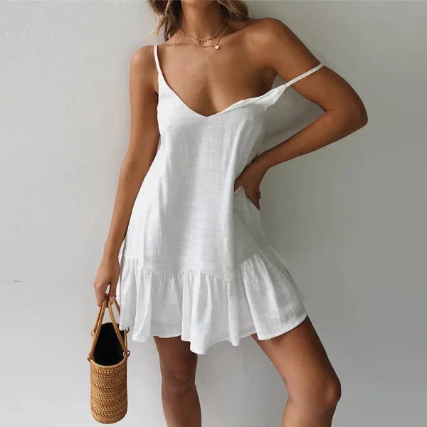 Vestido Corto Tirantes