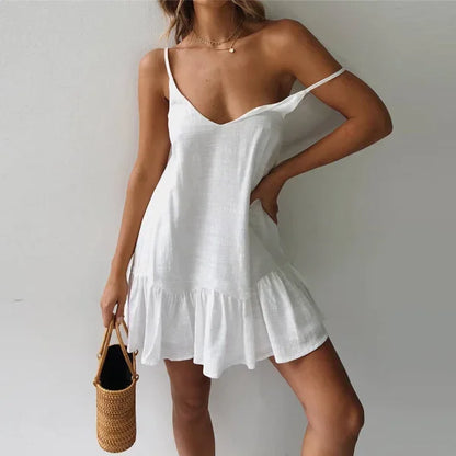 Vestido Corto Tirantes