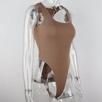 Body de punto sin mangas