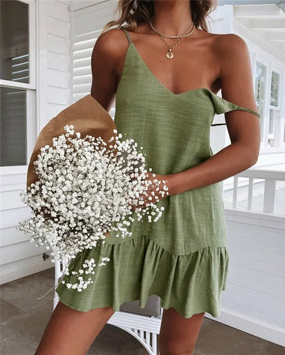 Vestido Corto Tirantes