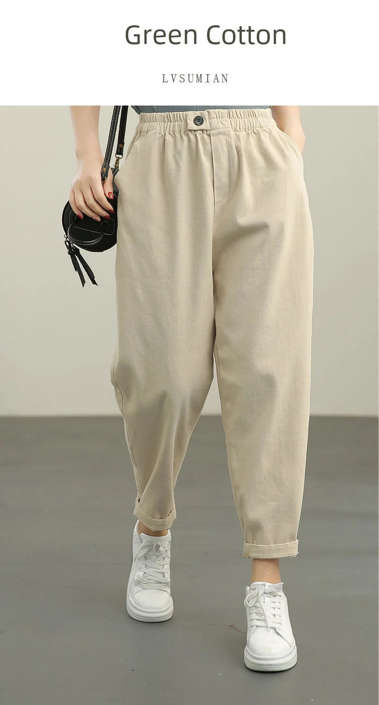 Pantalones casuales mujer