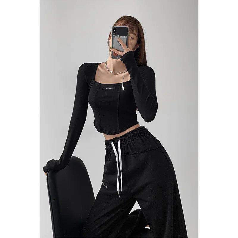 Blusa estilo americano 
Manga larga