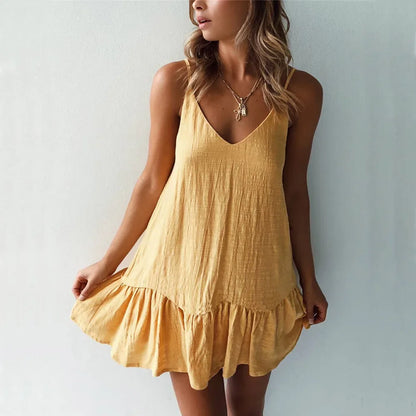 Vestido Corto Tirantes