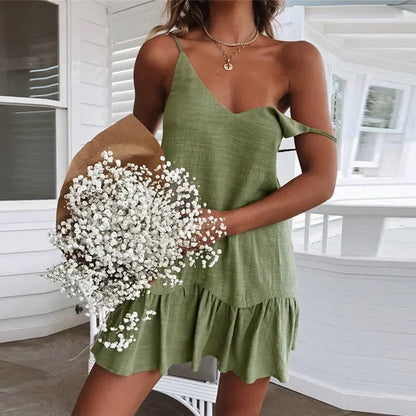 Vestido Corto Tirantes